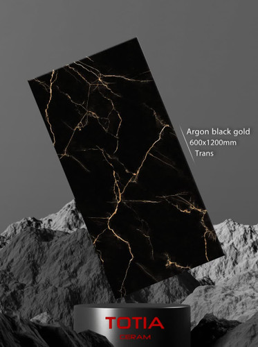 آرگون مشکی طلایی ۱۲۰×۶۰ پرسلان